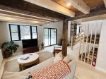 Upstairs Loft with Brook View in Pet Friendly Home